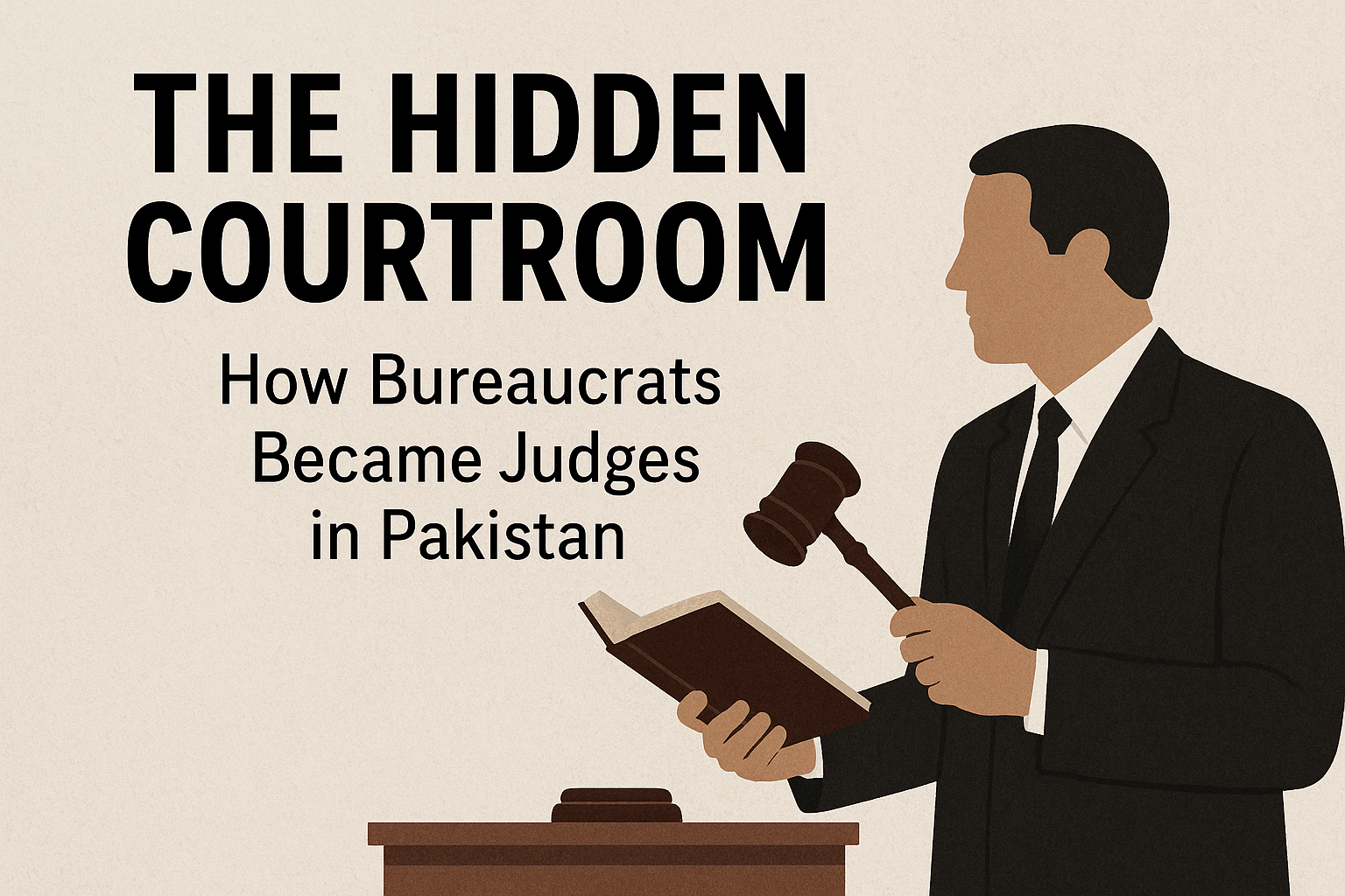 The Hidden Courtroom: How Bureaucrats Became Judges in Pakistan